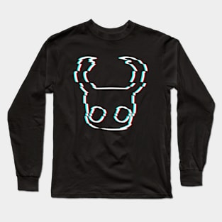 Glitch Knight [WHITE] Long Sleeve T-Shirt